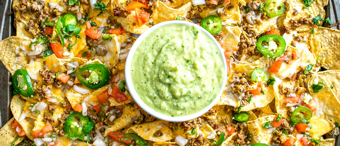 Nachos With Spicy Mince & Donner 