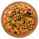 Veggie Supreme Pizza 