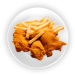 Fried Chicken & Chips 